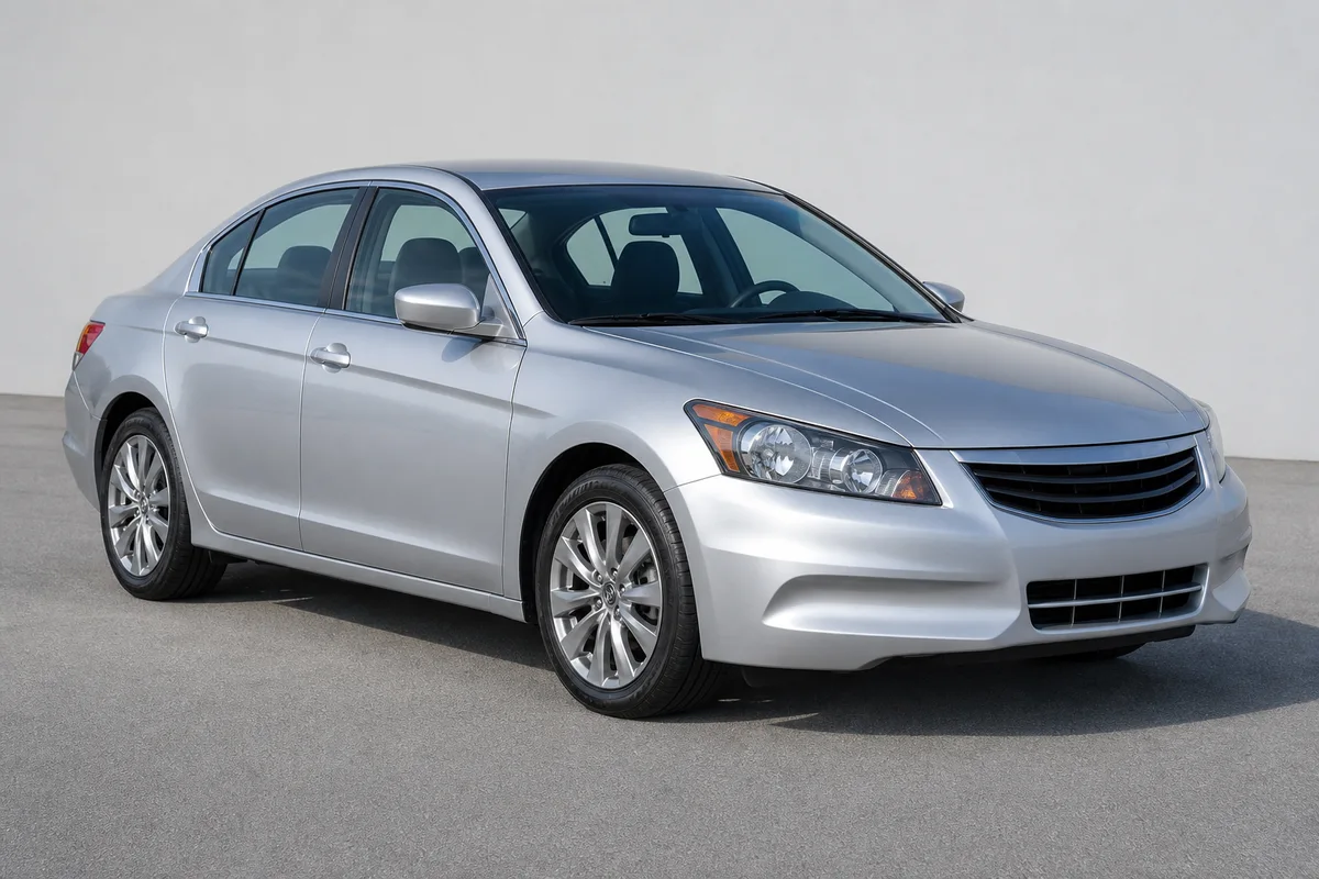 Honda Accord midsize sedan available for weekly rental